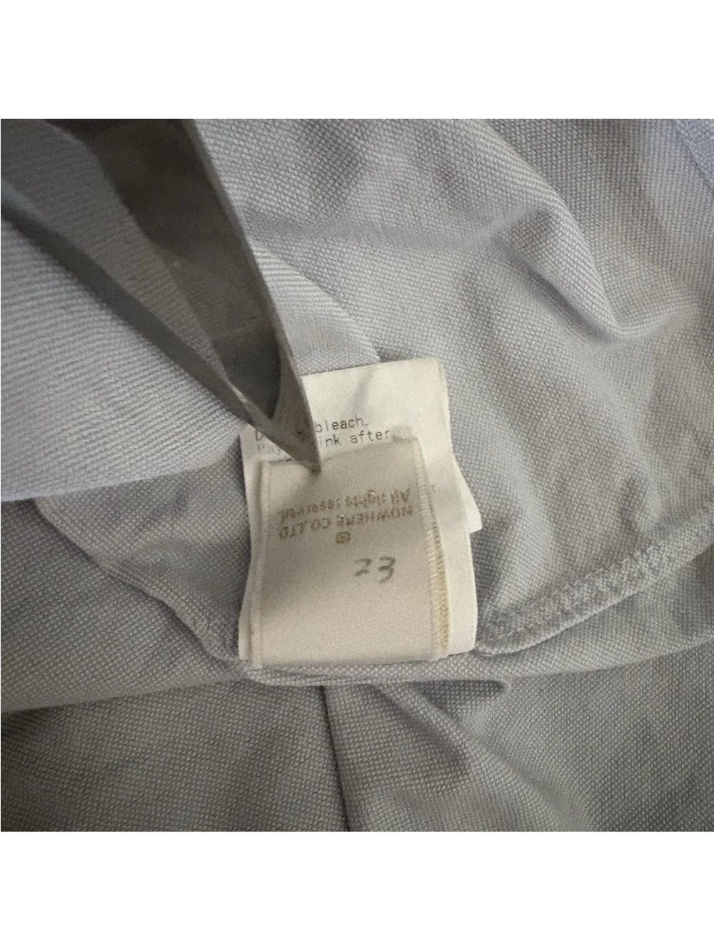 BAPE sz M Light Gray Short Sleeve Cotton Button Down Bathing Ape Head Logo - Picture 10 of 10
